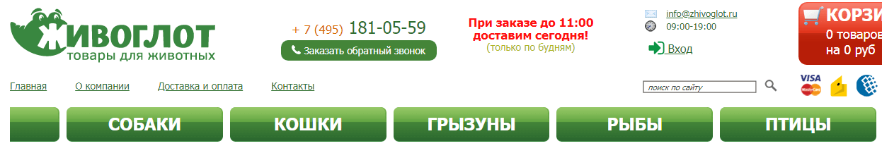 Что такое структура интернет-магазина Как выглядит структура интернет-магазина